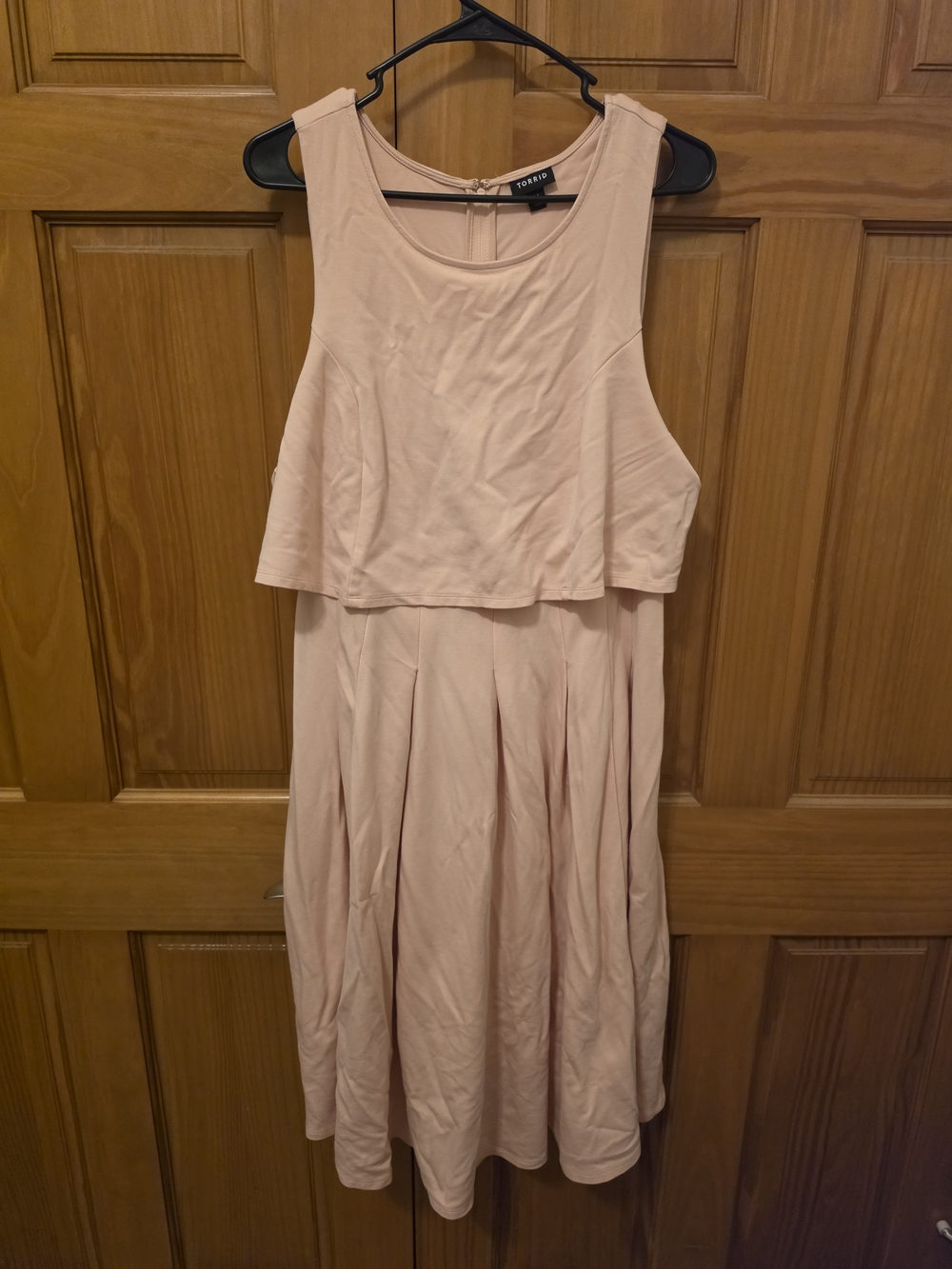 Torrid Blush Pink Sleeveless Dress
